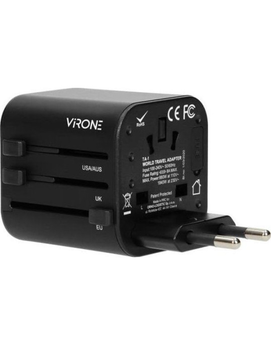Orno GOworld Virone TA-1 Universal Travel Adapter Orno GOworld Virone TA-1 Universal Travel Adapter
