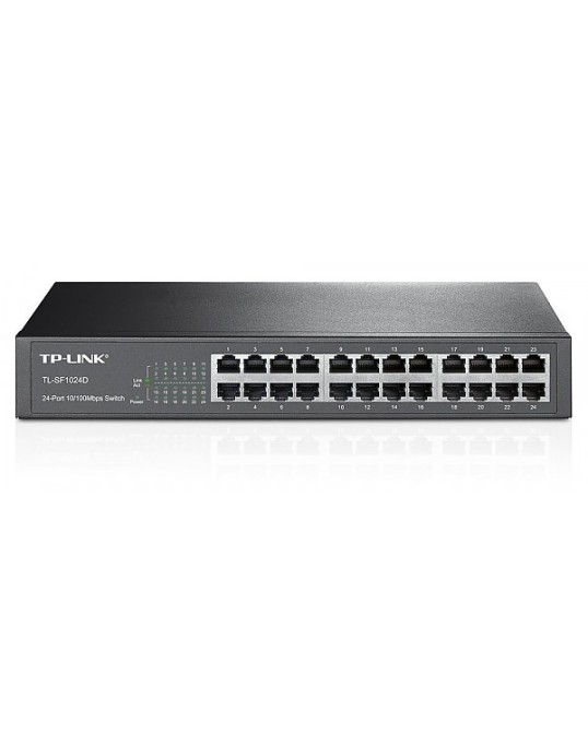 24-port 10/100Mbps Desktop/Rackmount Switch, Kasutatud 24-port 10/100Mbps Desktop/Rackmount Switch, Kasutatud