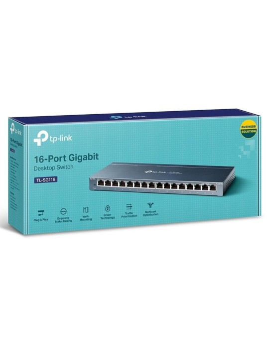 16-Port Gigabit Switch 16-Port Gigabit Switch