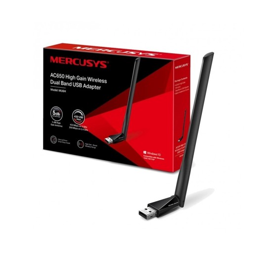 Mercusys 2.4GHz / 5GHz USB WiFi Mercusys 2.4GHz / 5GHz USB WiFi