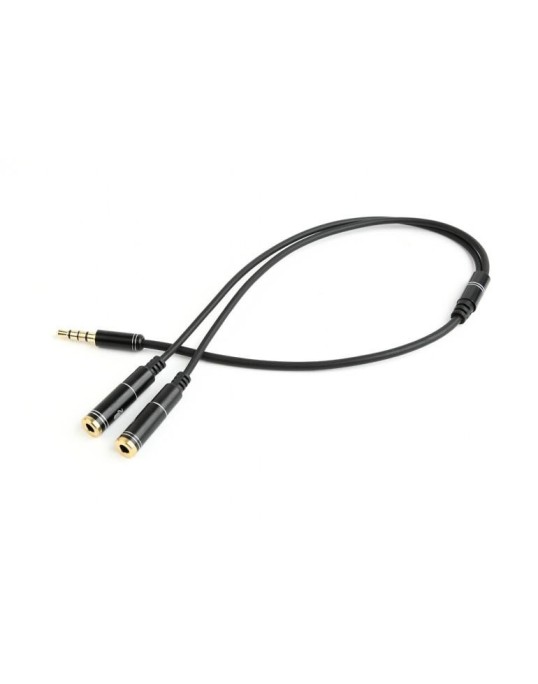 Cablexpert Audio stereo kaabel / adapter 1 x jack 3.5mm 4-pin to 2 x jack 3.5mm Cablexpert Audio stereo kaabel / adapter 1 x jack 3.5mm 4-pin to 2 x jack 3.5mm