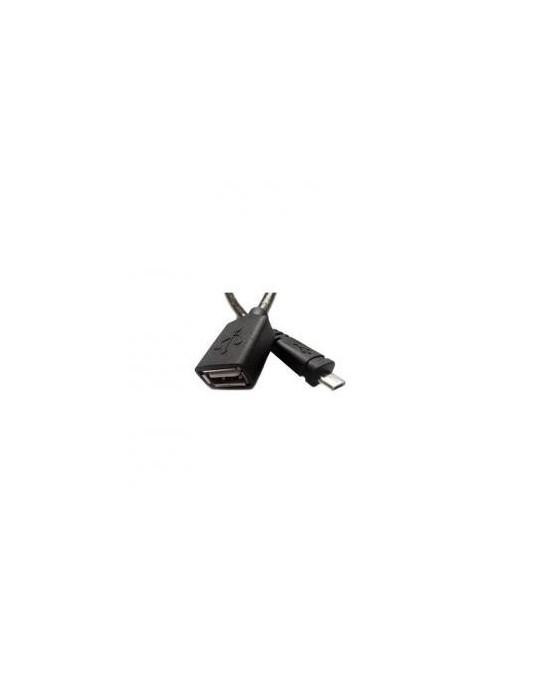 microUSB OTG to USB female 15cm microUSB OTG to USB female 15cm