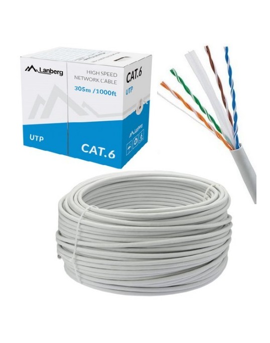 305m Cat6 kaablirull 305m Cat6 kaablirull