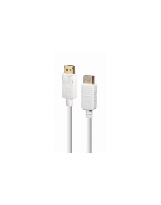 1,8m DisplayPort kaabel, valge