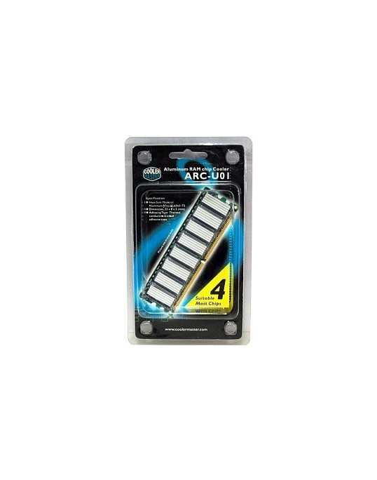 Aluminium RAM chip cooler Aluminium RAM chip cooler
