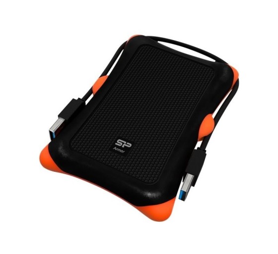 Silicon Power Armor A30 HDD/SSD enclosure Black, Orange