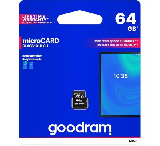 64GB GoodRam mälukaart