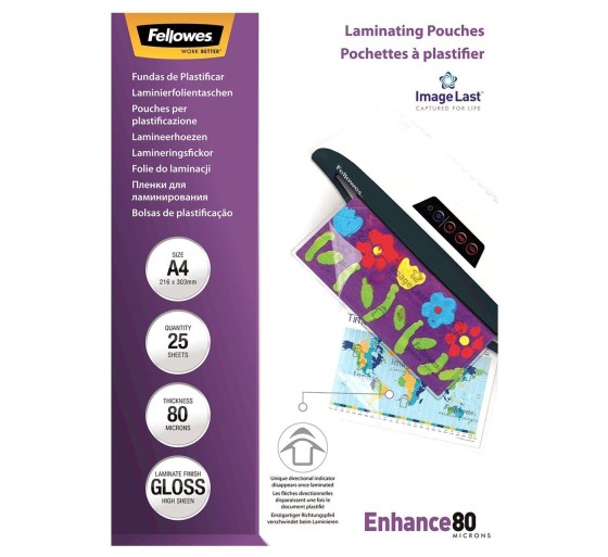 Lamineerimiskile A4, Fellowes