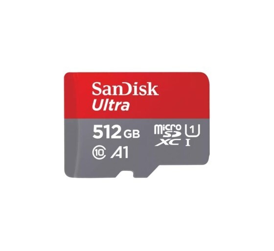512GB microSD, SanDisk