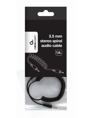 3.5mm to 3.5mm stereo jack, 1.8m