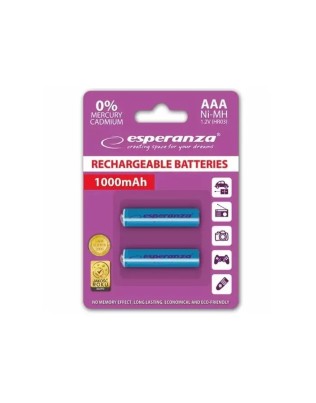 1.2V AAA Ni-MH 1000mAh aku, Esperanza