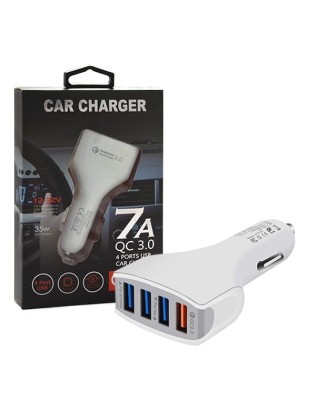 USB autolaadija, Vega Faston 4xUSB White
