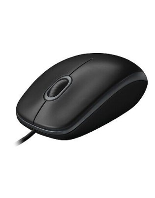 Logitech B100 optical USB Mouse, Black