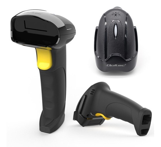 Qoltec 50856 Wireless 1D/2D barcode scanner / 2.4GHz Qoltec 50856 Wireless 1D/2D barcode scanner / 2.4GHz