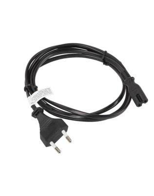 Lanberg 2-Pin Voolujuhe CA-C7CA-10CC-0018-BK