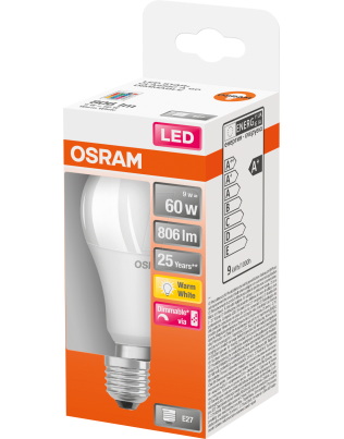 Osram 9W RGB E27 pirn