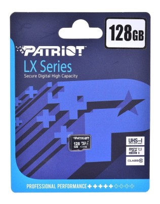 128GB microSDHC mälukaart, Patriot
