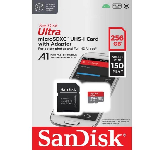 256GB mälukaart, SanDisk