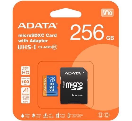 256GB mälukaart, Adata
