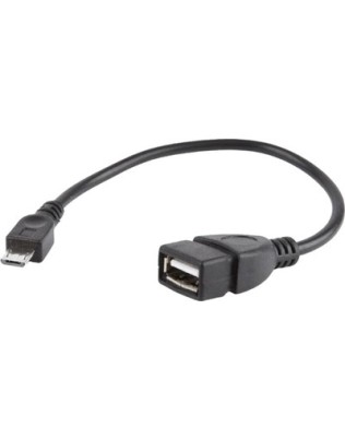 microUSB OTG to USB Female, 0.1m