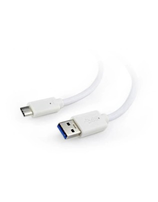 USB-C to USB3.0, 3m kaabel, valge, Gembird