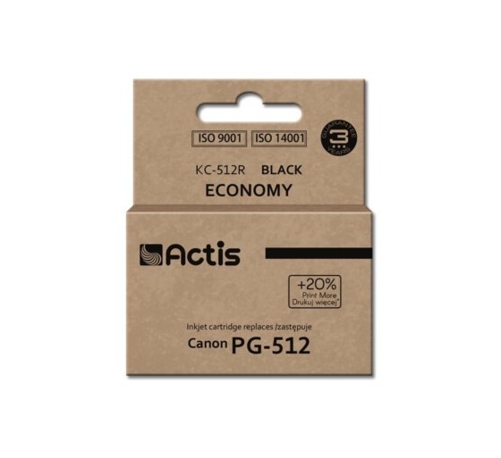 Canon PG-512 analoog, must, actis