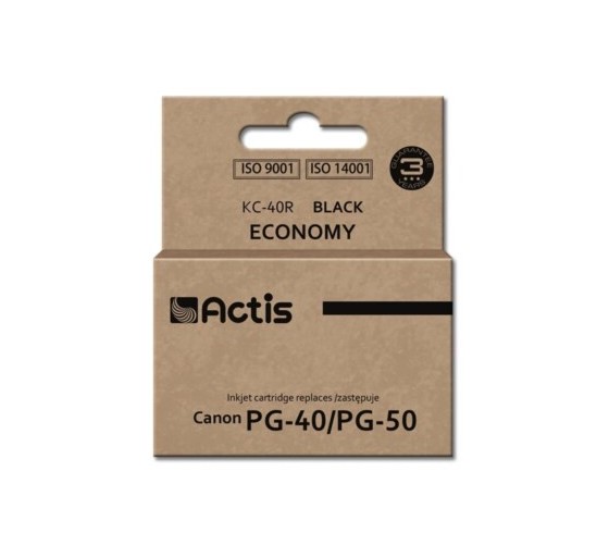 Canon PG-40 / PG-50 Analoog, 25 ml, black, Actis