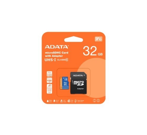 32GB microSDHC mälukaart, Adata
