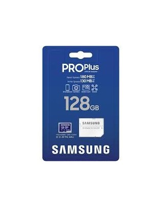128GB microSDHC, Samsung Pro Plus