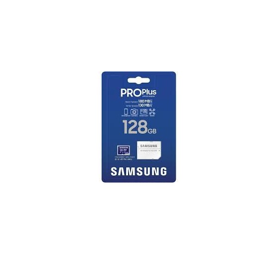 128GB microSDHC, Samsung Pro Plus