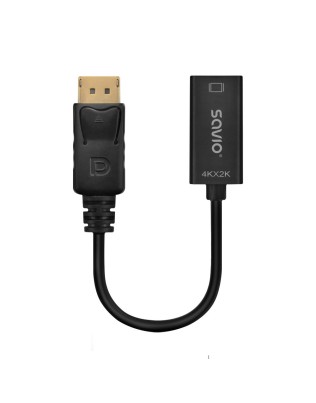 Savio Displayport to HDMI adapter, 4K