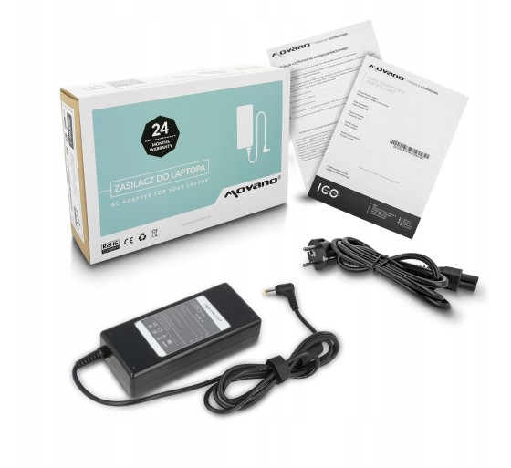 Movano 90W 19V 4.74A 5.5mm x 1.7mm for Acer