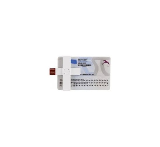 +ID Card Reader White