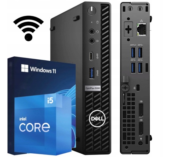 Dell Optiplex 5080 Mini-PC, WiFi