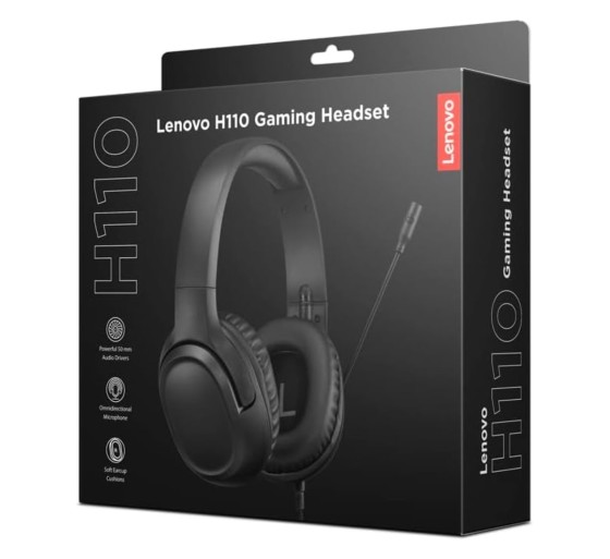 Lenovo H110 Gaming Headset juhtmega