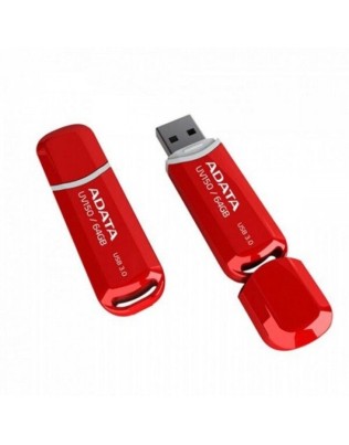 64GB USB 3.2 Mälupulk, Adata AUV150 punane 64GB USB 3.2 Mälupulk, Adata AUV150 punane