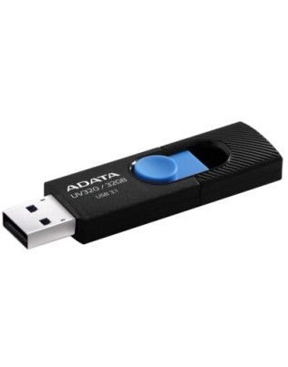 32GB USB3.2 mälupulk, Adata UV320 must 32GB USB3.2 mälupulk, Adata UV320 must