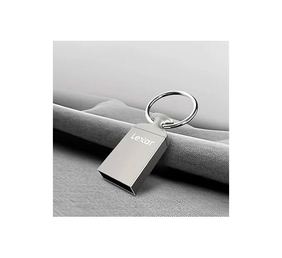 32GB USB2.0 Mälupulk - Lexar M22, hõbedane