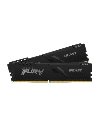 Kingston FURY Beast 16GB (2x 8GB) 2666MHz DDR4 CL16 Black