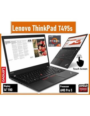 Lenovo Thinkpad T495s, Touch