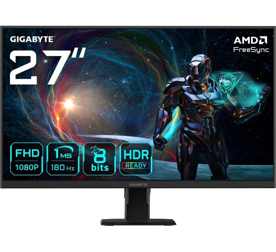 Gigabyte 27" GS27FA FHD Gaming monitor 180Hz