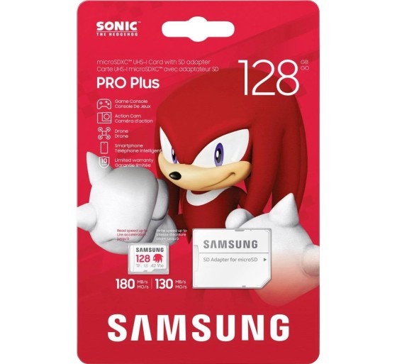 Samsung PRO+ MB-MD128SA/LC1 128GB microSD