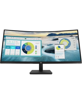 34" HP P34HC G4 Curved, USB-C