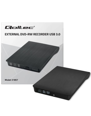 Qoltec 51857 Exernal USB DVD-RW Recorder