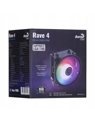 Aerocool Rave 4 FRGB Universaalne Protsessori jahutus