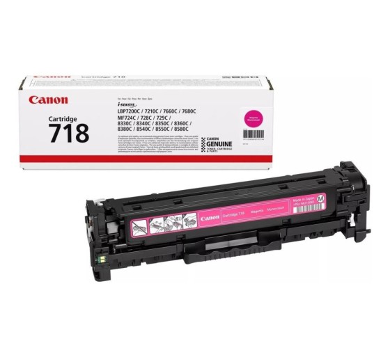 Canon 718 Magenta originaal tooner