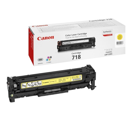 Canon 718 Yellow originaal tooner