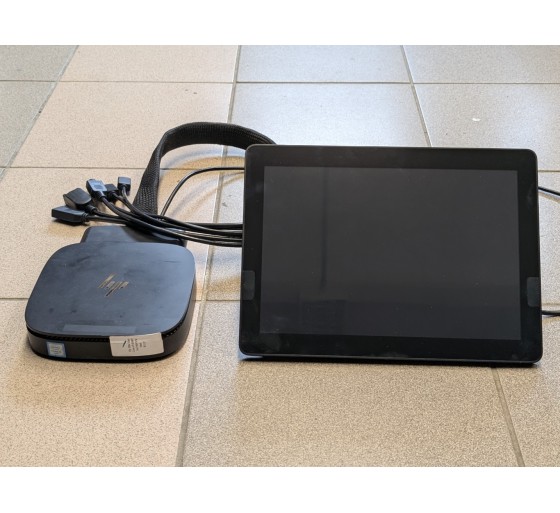 HP Elite Slice Mini-PC + ekraan