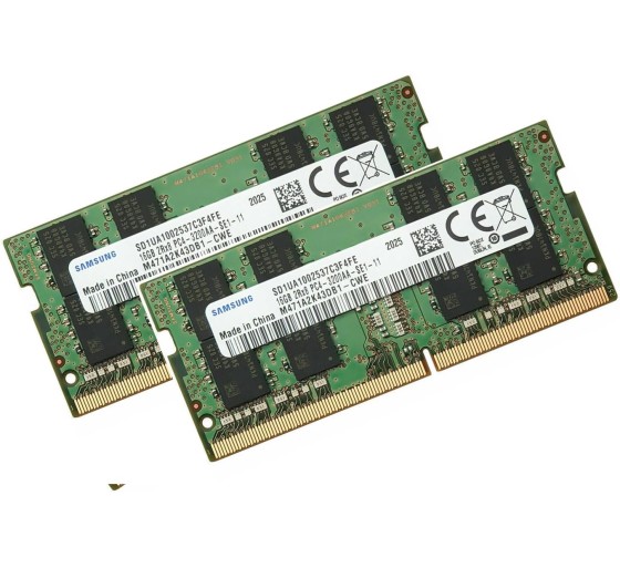 16GB DDR4 SO-DIMM, 3200MHz