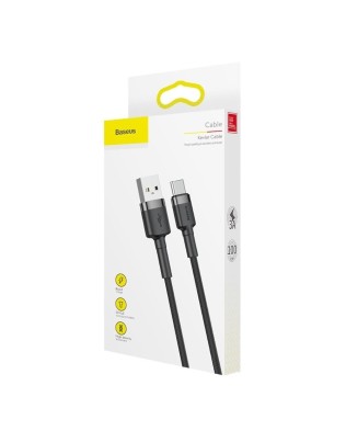 USB-C to USB3.0, 3m kaabel, must, Baseus